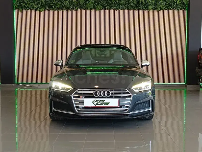 Usado Audi S5 354 CV (260 kW) 2017 Gris / plata Coupe