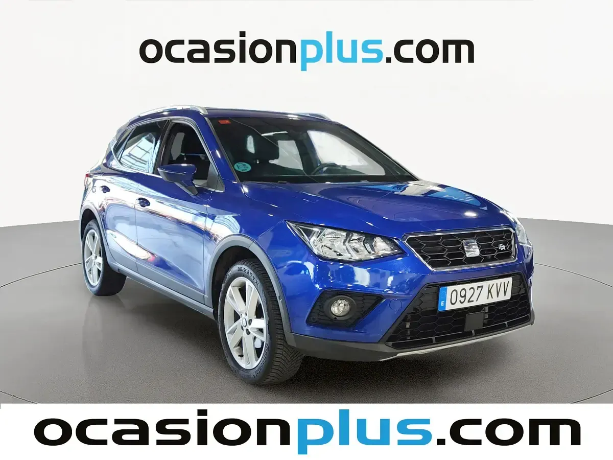 Usado Seat Arona Ecomotive 116 CV (85 kW) 2019 Azul SUV