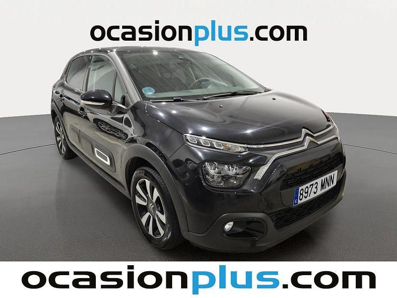 Käytetty Citroën C3 PureTech 110 HP (80 kW) 2024 Musta Viistoperä