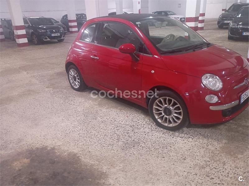 Usado Fiat 500C 69 CV (50 kW) 2013 Rojo Descapotable