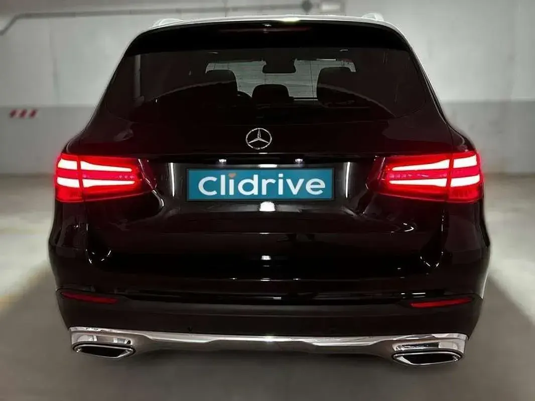 Usado Mercedes GLC220 170 CV (125 kW) 2016 Negro SUV