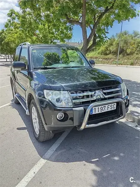 Usado Mitsubishi Montero 170 CV (125 kW) 2007 Negro SUV