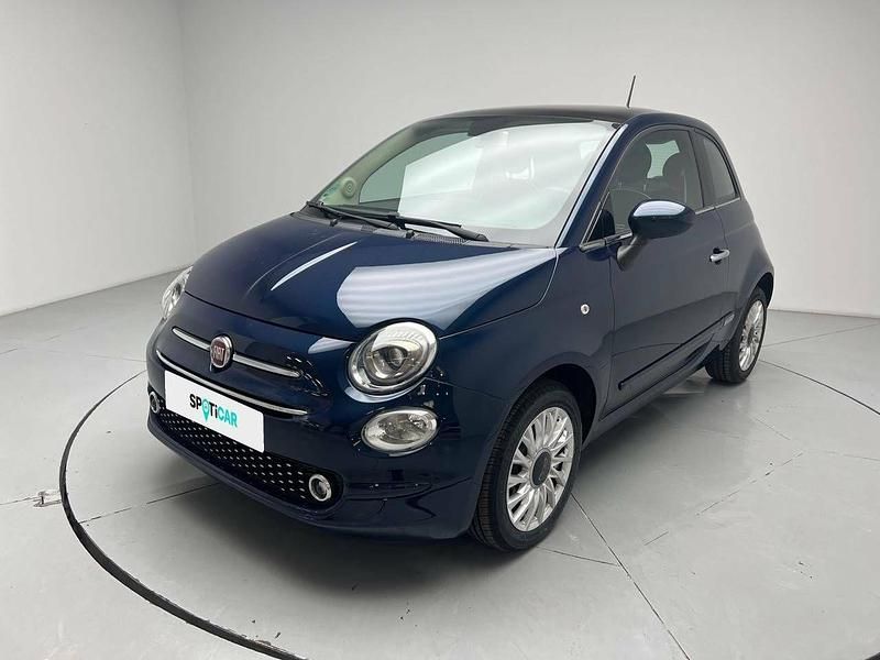Usado Fiat 500 Lounge 69 CV (50 kW) 2018 Azul Utilitario