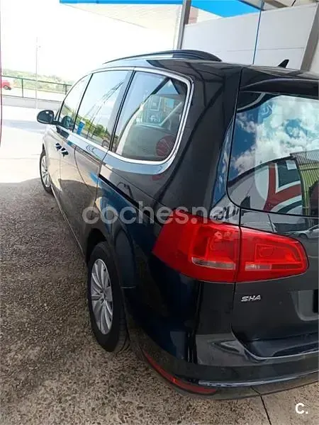 Usado VW Sharan Edition 140 CV (102 kW) 2011 Negro Monovolumen