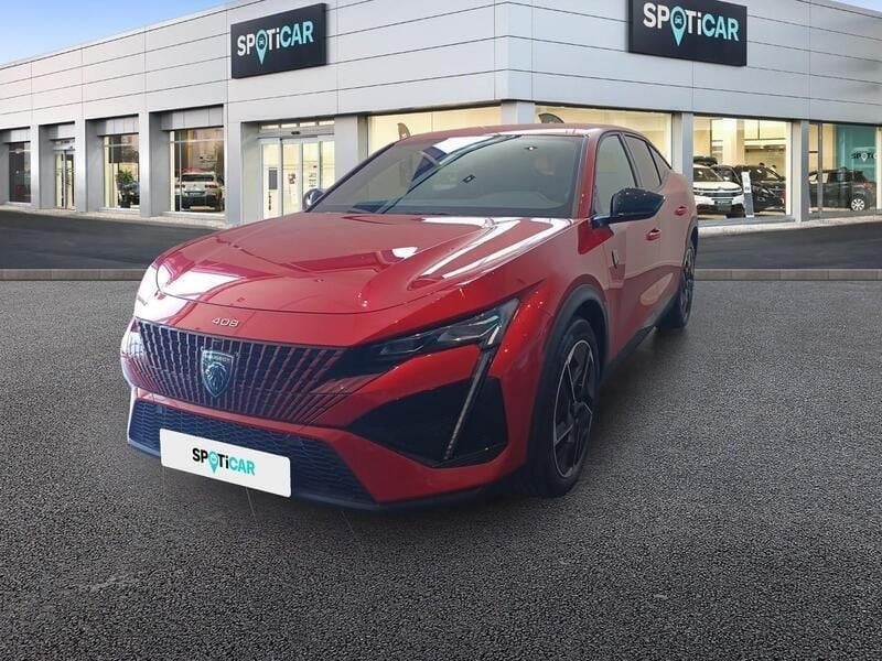 Rojo Usado 2023 Peugeot 408 GT Berlina | 23.990 € (Precio justo) - Imagen 1/4