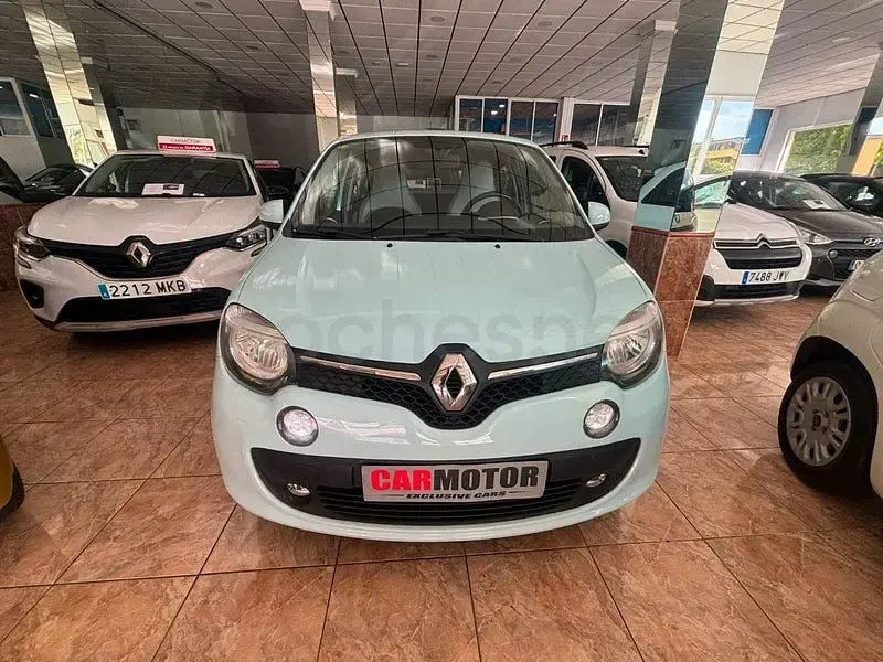 Usado Renault Twingo Intens 70 CV (51 kW) 2018 Azul Utilitario