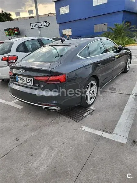 Usado Audi A5 Sportback 204 CV (150 kW) 2021 Negro Utilitario
