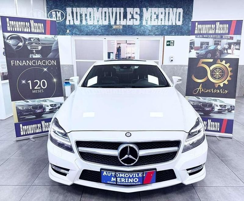 Usado Mercedes CLS350 265 CV (194 kW) 2014 Blanco Coupe
