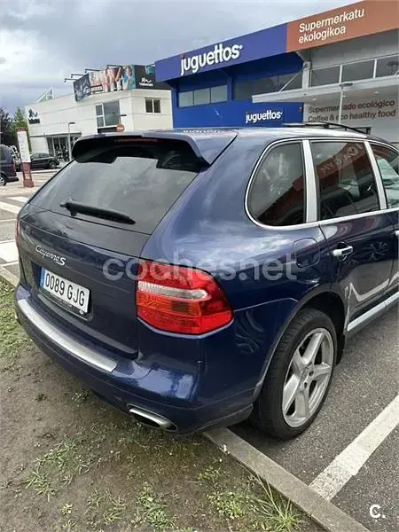 Usado Porsche Cayenne S 385 CV (283 kW) 2008 Azul SUV
