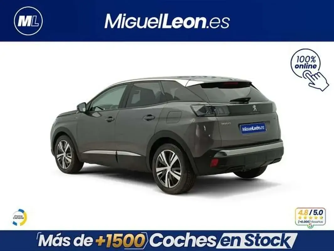 Usado Peugeot 3008 Allure 224 CV (164 kW) 2022 Gris SUV