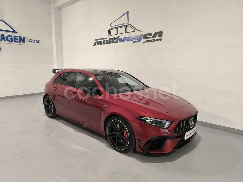 Granate Usado 2021 Mercedes A45 AMG Berlina | 52.900 € (Precio justo) - Imagen 1/4
