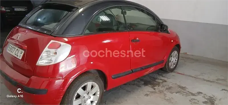 Usado Citroën C3 Pluriel 75 CV (55 kW) 2003 Rojo Descapotable