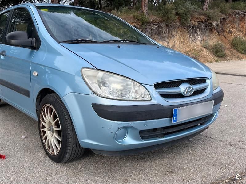 Usado Hyundai Getz 66 CV (48 kW) 2007 Azul Utilitario