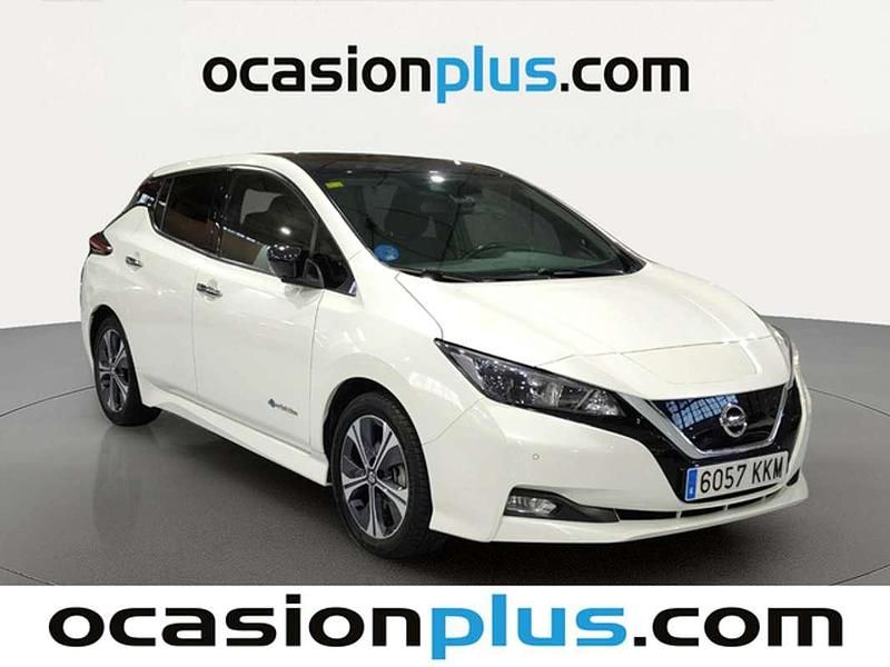Usado Nissan Leaf N-Connecta 160 kW (218 CV) 2018 Blanco Utilitario