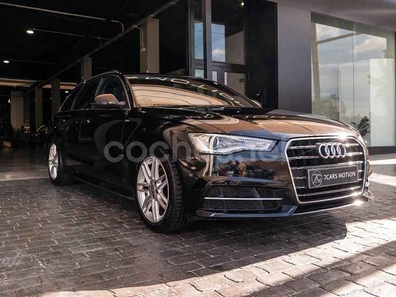 Negro Usado 2018 Audi A6 Familiar | 22.490 € (Precio justo) - Imagen 1/4