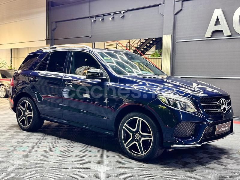 Usado Mercedes GLE250 204 CV (150 kW) 2018 Azul SUV