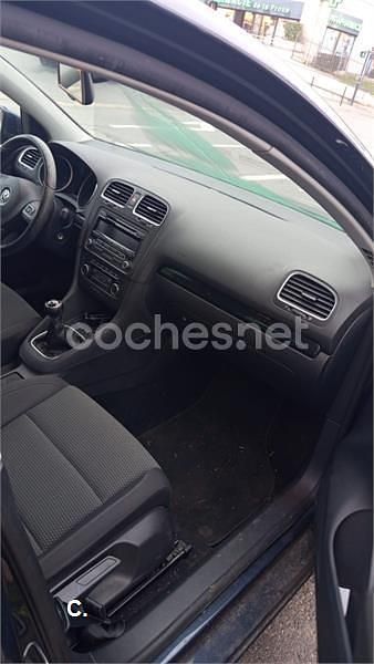 Usado VW Golf VI Highline 140 CV (102 kW) 2008 Azul Utilitario