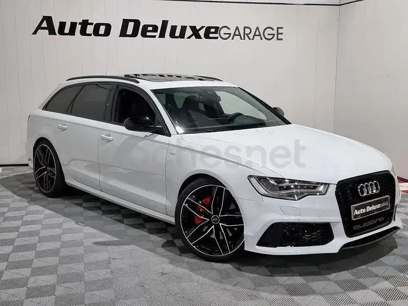 Usado Audi A6 313 CV (230 kW) 2013 Blanco Familiar