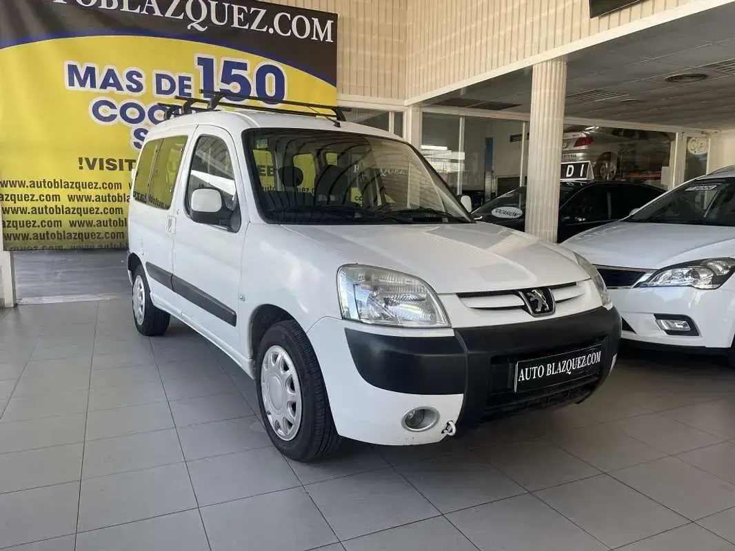 Usado Peugeot Partner 90 CV (66 kW) 2007 Blanco Monovolumen
