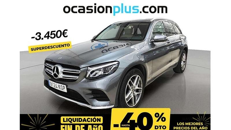 Gris Usado 2018 Mercedes GLC220 SUV | 29.991 € (Super precio) - Imagen 1/1