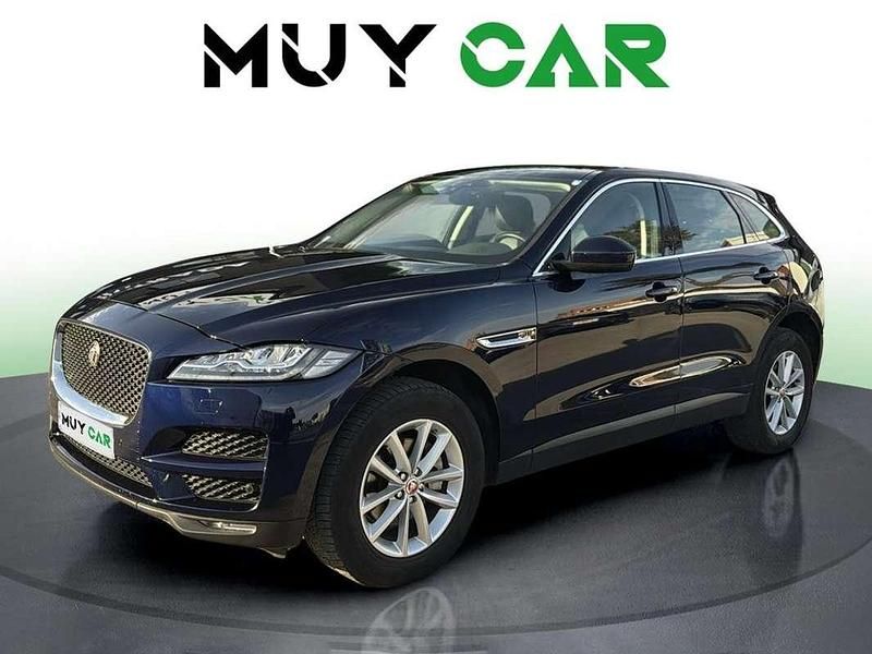 Usado Jaguar F-Pace Prestige 241 CV (177 kW) 2020 Azul SUV