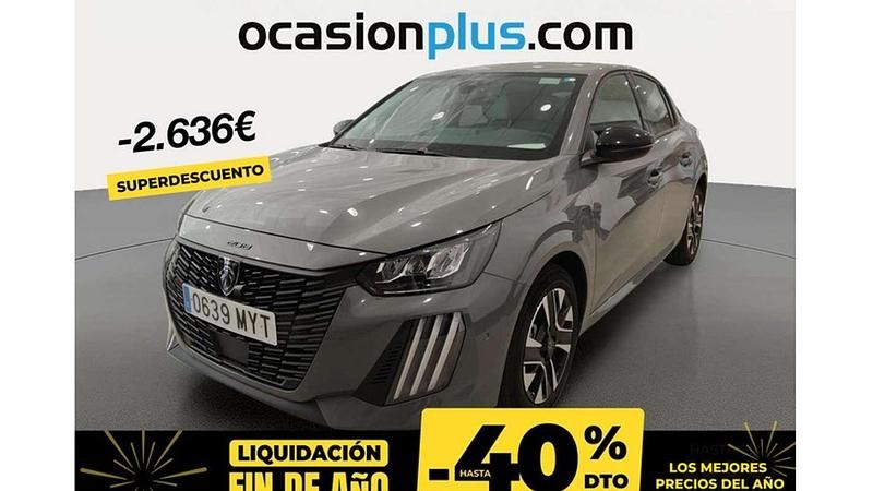 Gris Usado 2025 Peugeot 208 Allure Utilitario | 17.364 € (Buen precio) - Imagen 1/4