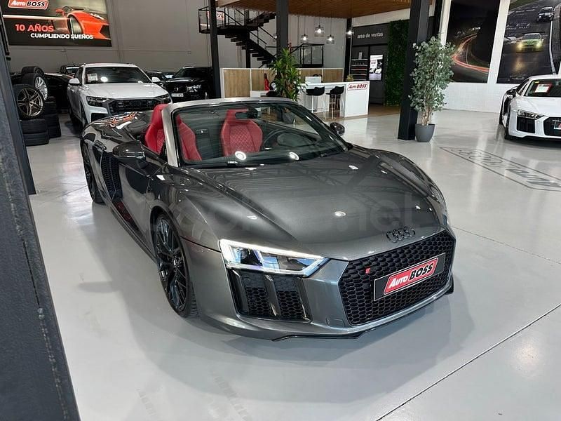 Usado Audi R8 Spyder 540 CV (397 kW) 2017 Gris Descapotable