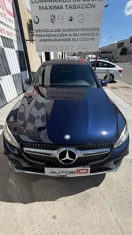 Usado Mercedes GLC250 AMG 204 CV (150 kW) 2017 Azul SUV