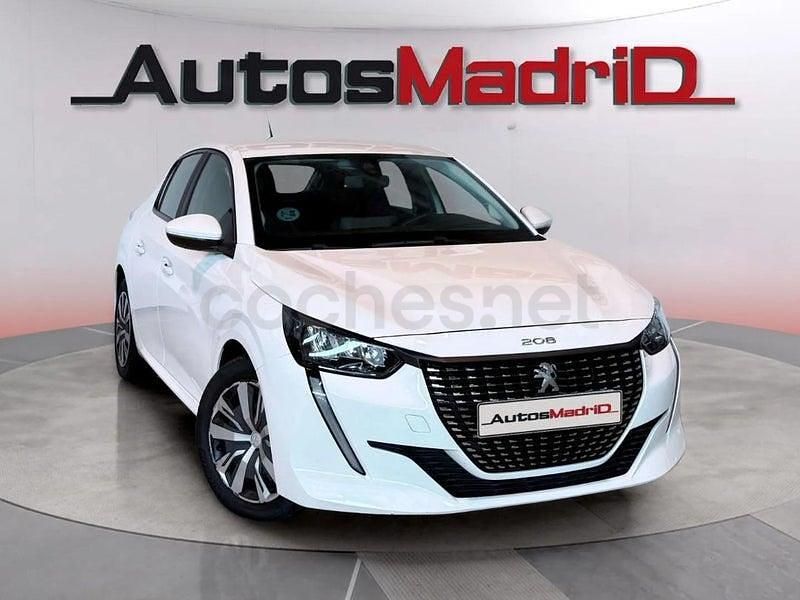 Usado Peugeot 208 Active 75 CV (55 kW) 2020 Blanco Utilitario