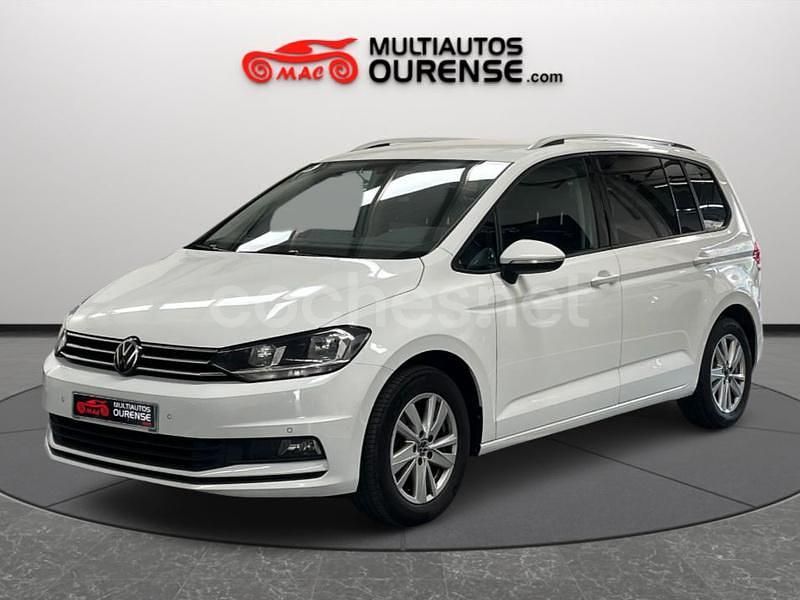 Blanco Usado 2021 VW Touran Advance Monovolumen | 21.500 € (Super precio) - Imagen 1/4
