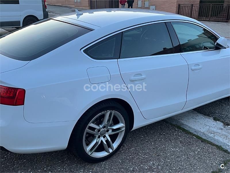 Usado Audi A5 Sportback 150 CV (110 kW) 2016 Blanco Utilitario