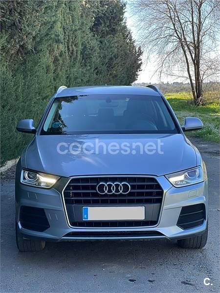 Usado Audi Q3 Sport 150 CV (110 kW) 2017 Gris / plata SUV