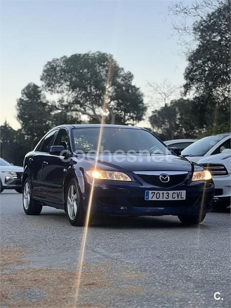 Usado Mazda 6 Active 120 CV (88 kW) 2004 Azul Berlina