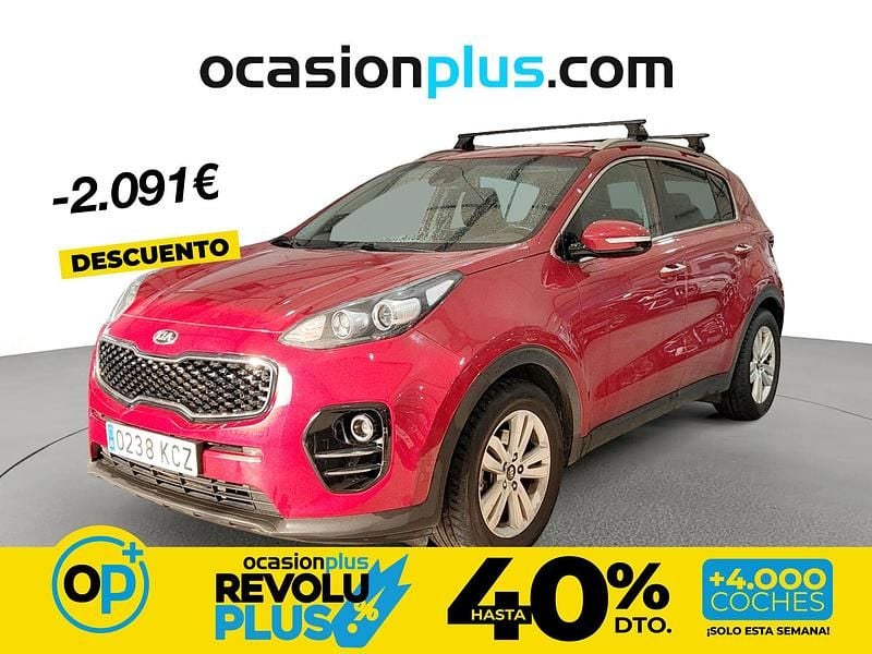 Usado Kia Sportage 141 CV (103 kW) 2017 Rojo SUV