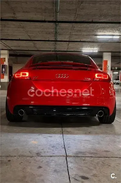 Usado Audi TT S-Line 211 CV (155 kW) 2011 Rojo Coupe