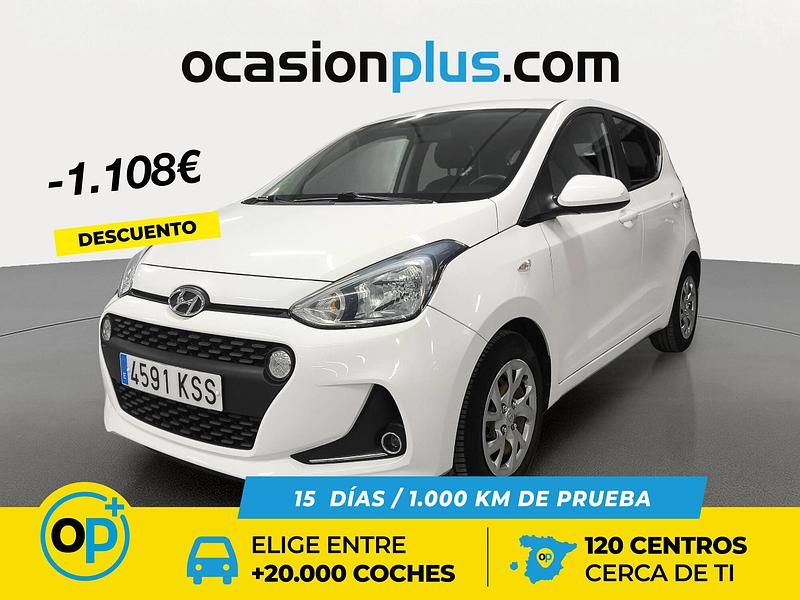 Blanco Usado 2019 Hyundai i10 Utilitario | 9000 € (Precio justo) - Imagen 1/4