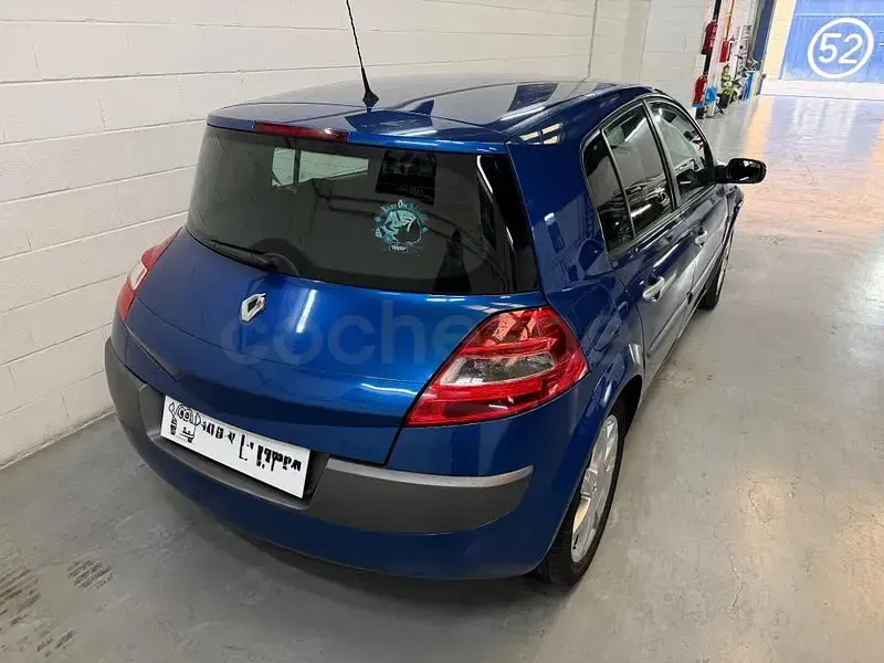 Usado Renault Mégane II Dynamique 130 CV (95 kW) 2007 Azul Berlina