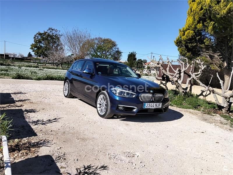 Usado BMW 120 Comfort Edition 190 CV (139 kW) 2018 Azul Utilitario