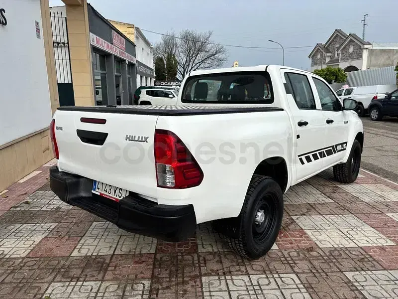 Usado Toyota HiLux 150 CV (110 kW) 2018 Blanco Pickup/Camioneta