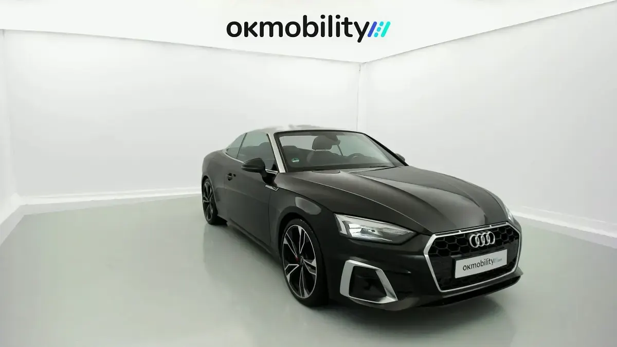 Usado Audi A5 Cabriolet S-Line 204 CV (150 kW) 2024 Mythosschwarz metálico Descapotable