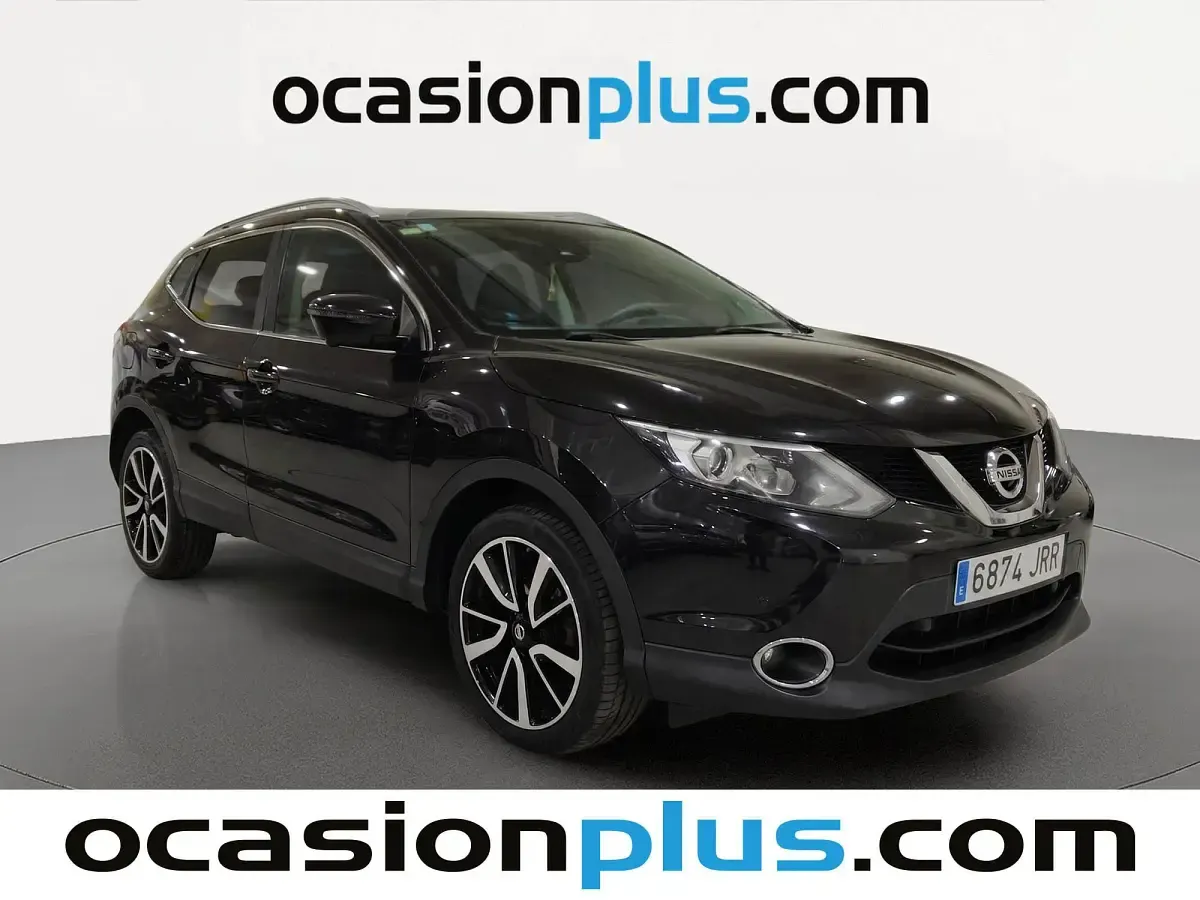 Usado Nissan Qashqai Tekna 131 CV (96 kW) 2016 Negro SUV