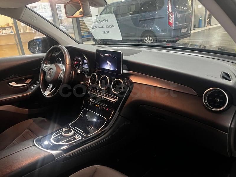 Usado Mercedes GLC220 170 CV (125 kW) 2017 Negro SUV
