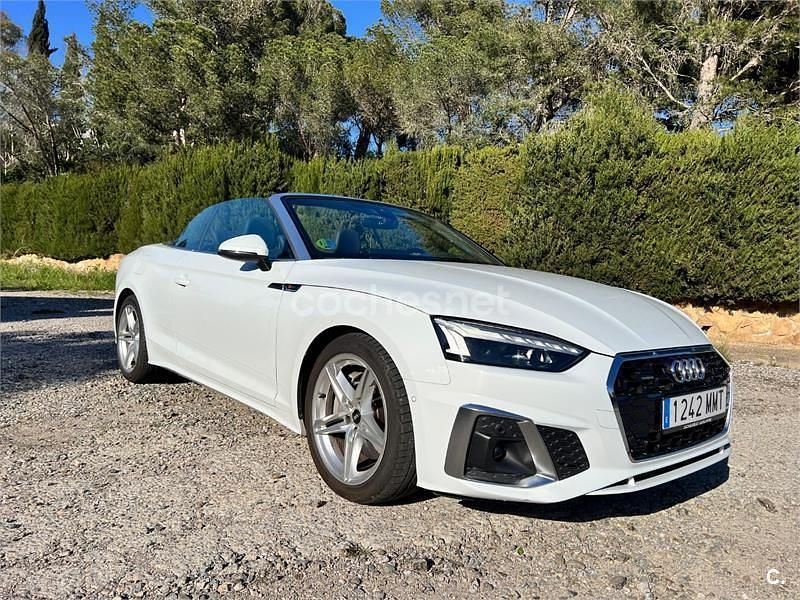 Usado Audi A5 Cabriolet 265 CV (194 kW) 2022 Blanco Descapotable