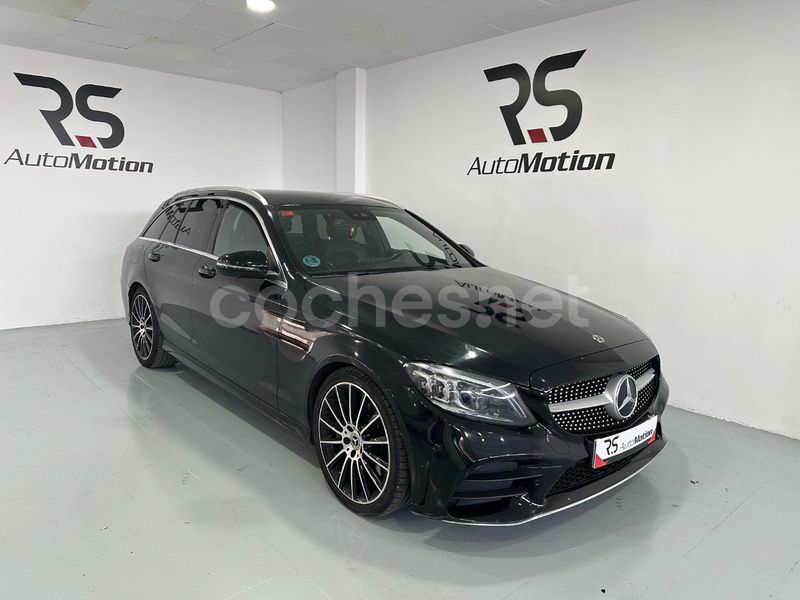 Negro Usado 2019 Mercedes C300 Familiar | 28.900 € (Precio justo) - Imagen 1/4
