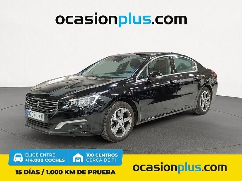 Negro Usado 2017 Peugeot 508 Allure Berlina | 14.500 € (Buen precio) - Imagen 1/4