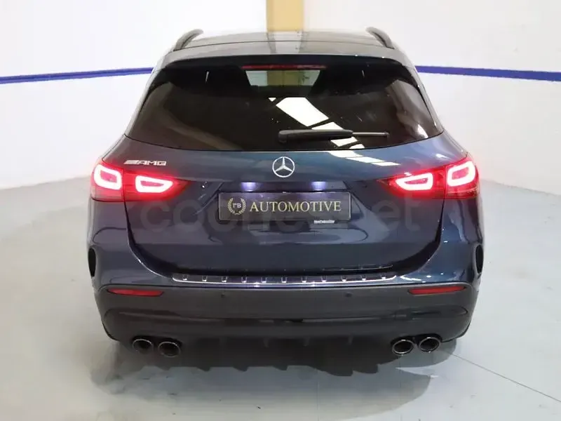 Usado Mercedes GLA45 AMG 421 CV (309 kW) 2021 Azul SUV