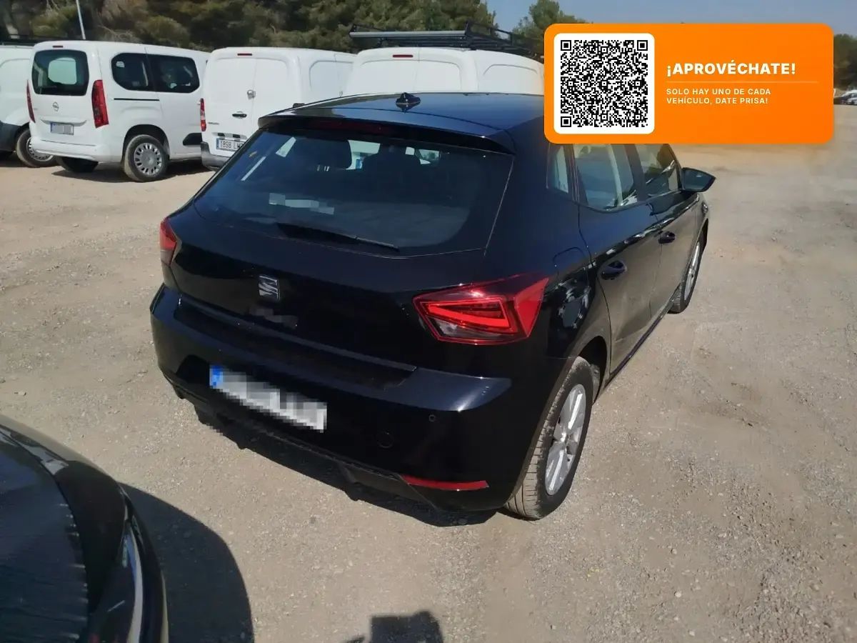 Usado Seat Ibiza Style 116 CV (85 kW) 2024 Negro Utilitario