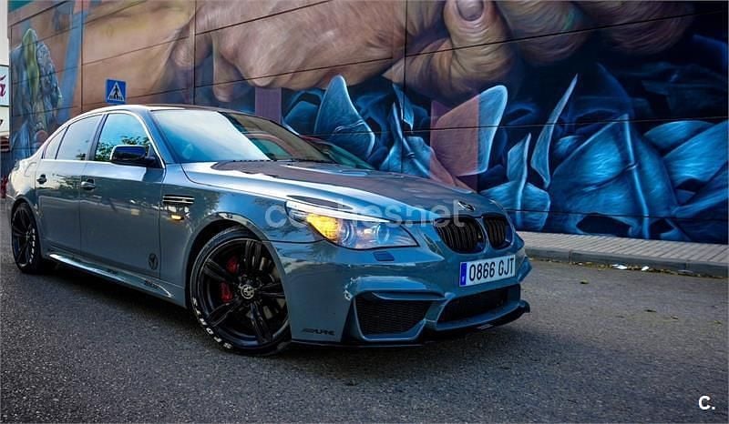 Usado BMW 525 177 CV (130 kW) 2008 Gris / plata Berlina