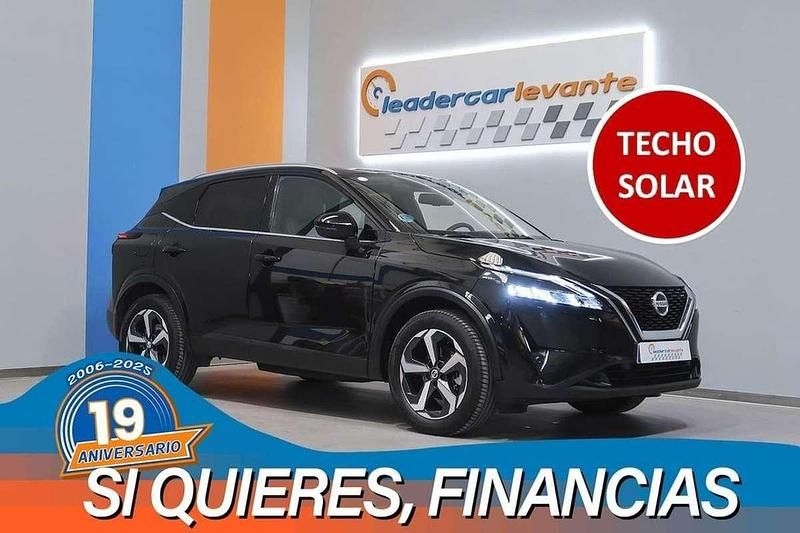 Negro Usado 2021 Nissan Qashqai N-Connecta SUV | 20.900 € (Caro) - Imagen 1/4