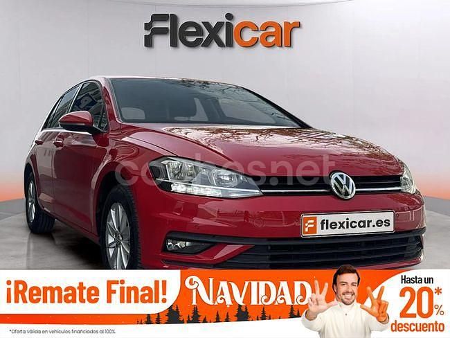 Rojo Usado 2020 VW Golf VII Advance Berlina | 16.280 € (Precio justo) - Imagen 1/4